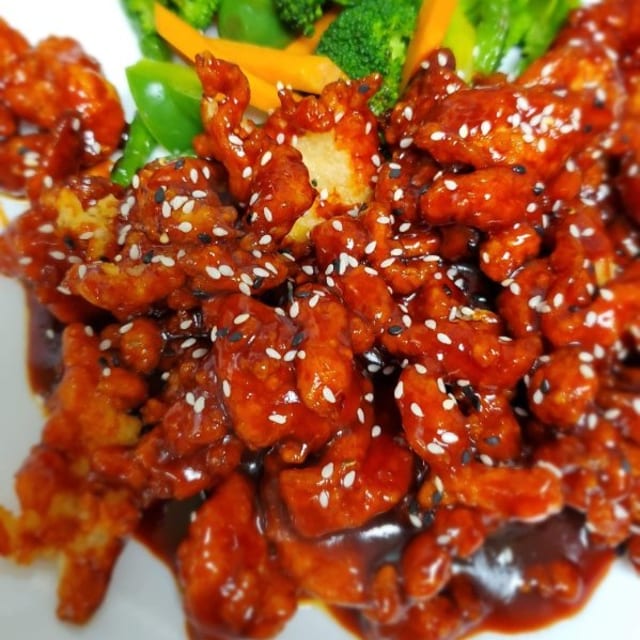 Sesame Chicken.